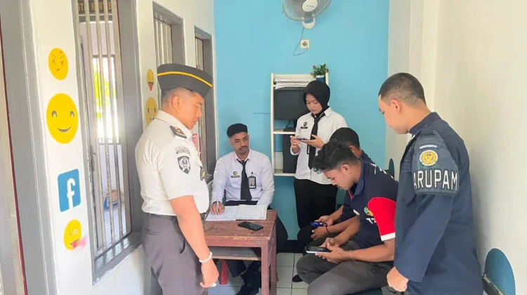 Lapas Wahai Sterilkan Wartelsuspas, Antisipasi Penipuan dan Gangguan Kamtib