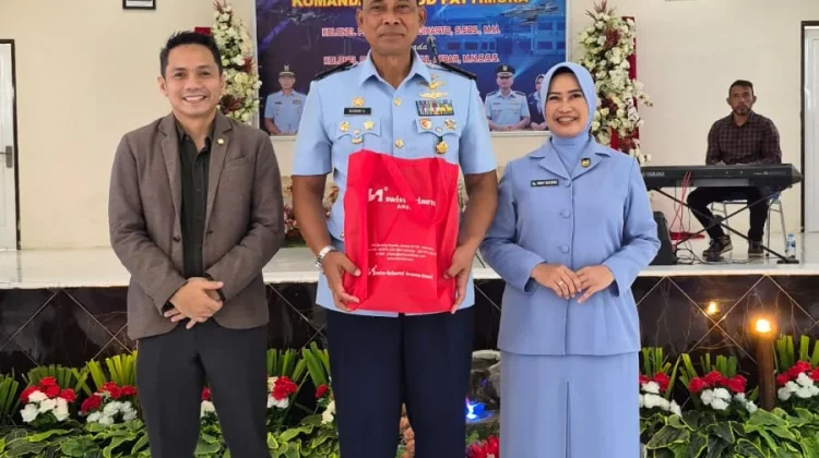 GM Swiss-Belhotel Ambon Hadiri Pergantian Komandan Lanud Pattimura