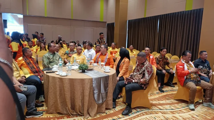 Perkuat Sinergi, Kanwil Kemenkum Maluku Hadiri Musda Kosgoro 1957