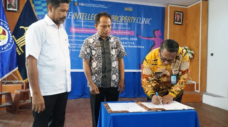 Kemenkum Maluku Perkuat Ekosistem Kekayaan Intelektual di Banda Naira