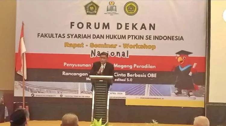 Rapat Nasional Forum Dekan, Wali Kota Ambon Soroti Kolaborasi Hukum dan Sosial