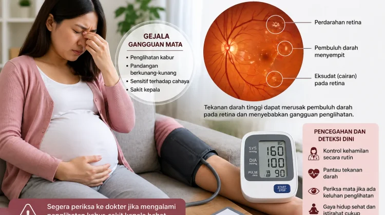 Preeklamsia Picu Gangguan Mata, Ini Penjelasan Dokter