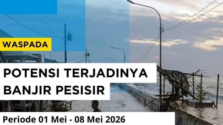 BMKG Ingatkan Potensi Banjir Rob di Pesisir Maluku