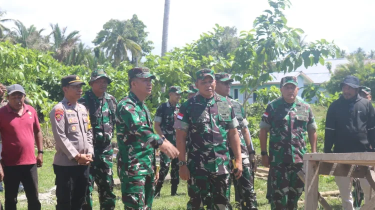 Pangdam XV/Pattimura Pastikan TMMD Gane Timur Tuntas Berkualitas