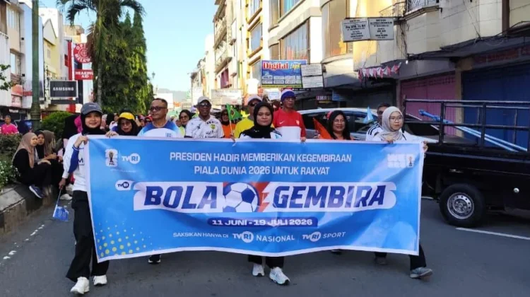 Semarak Doorprise Bola Dunia 2026 di Jantung Kota Ambon