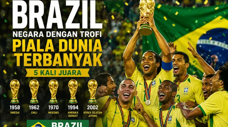 Timnas Brasil Masih Jadi Raja Piala Dunia