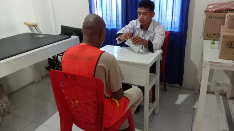 Perketat Deteksi Dini, Lapas Wahai Tes Urine & Cek Kesehatan Tahanan Baru