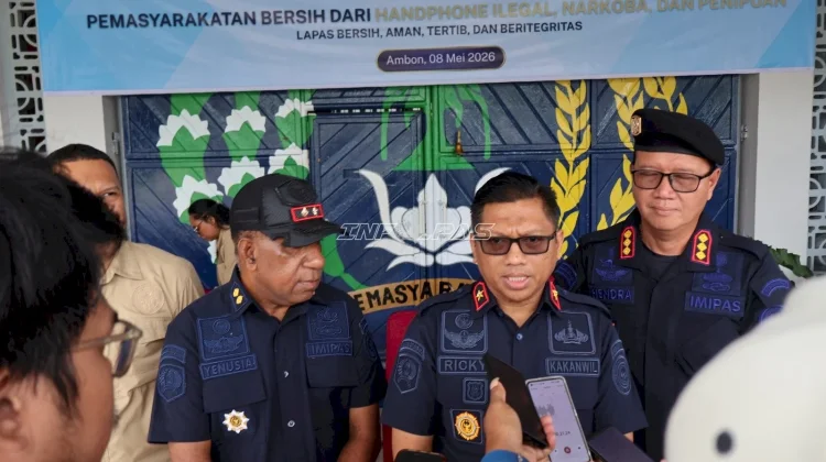 Komitmen Lapas Ambon Berantas Barang Terlarang dan Gelar Tes Urine