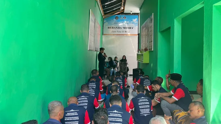 Gandeng Puskesmas,Lapas Wahai Gelar Penyuluhan Bahaya Narkoba