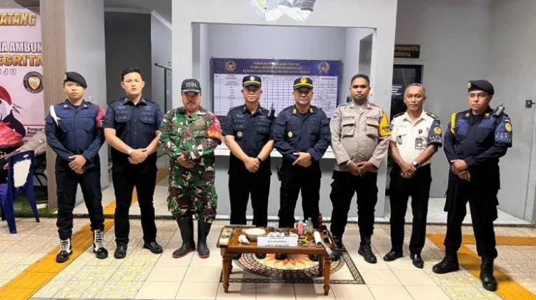 Sidak Blok Narkotika Gandeng Polisi dan TNI, Rutan Ambon Nihil Barang Terlarang