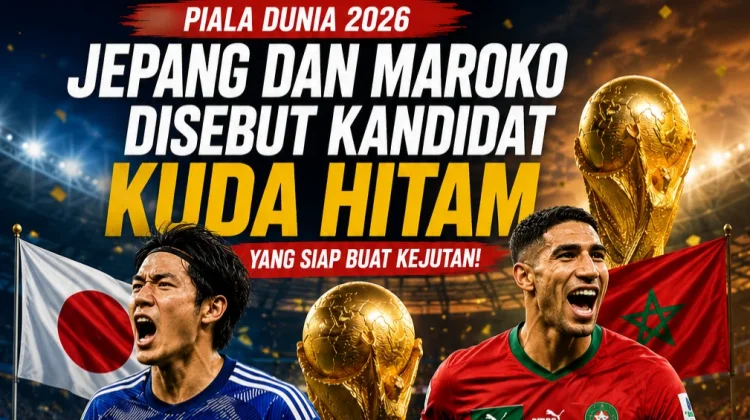 Jepang dan Maroko Kuda Hitam Piala Dunia 2026