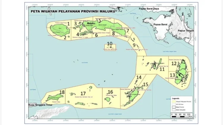BMKG Ambon Keluarkan Peringatan Dini Gelombang Tinggi di Perairan Maluku