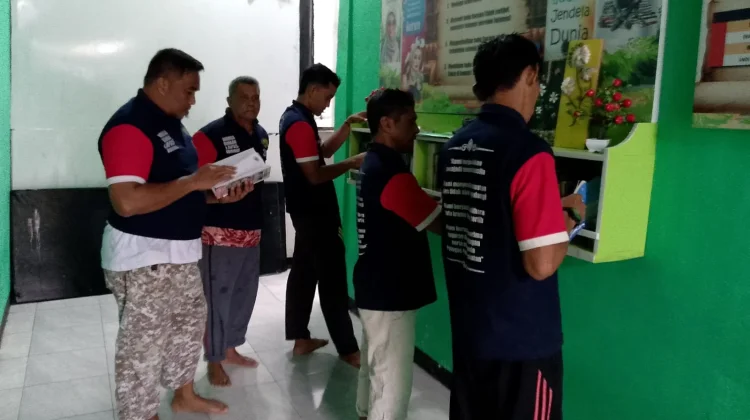 Isi Waktu dengan Kegiatan Positif, Warga Binaan Lapas Wahai Budayakan Literasi