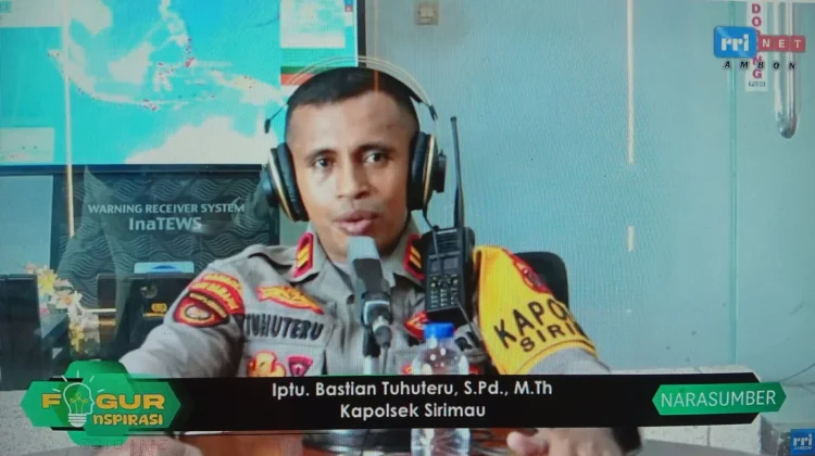 Sosok IPTU Bastian Tuhuteru, Polisi Pengabdi di Tapal Batas Maluku