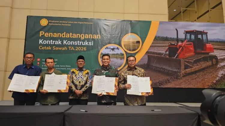 Kodam XV/Pattimura Siap Cetak Sawah Seluas 1.454 Hektar di Maluku