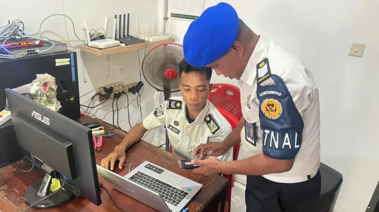Berantas Judi Online,Satops Patnal Lapas Wahai Periksa Medsos Petugas