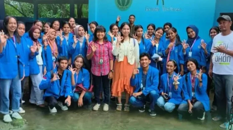 Edukasi Pengelolaan Sampah, Mahasiswa Biologi Unpatti Kunjungi Green Moluccas