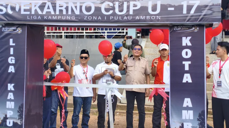 Soekarno Cup Liga Kampung U-17 di Ambon Resmi Bergulir