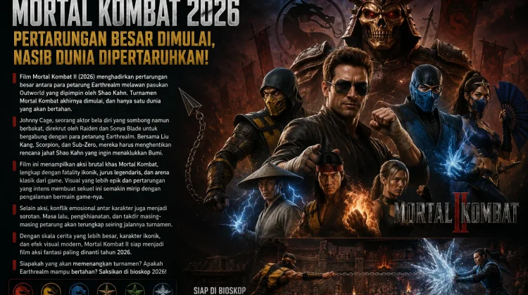 Film Mortal Kombat 2026 Hadir Dengan Pertarungan Besar