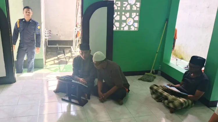 Pembinaan Rohani Islam di Lapas Wahai,Warga Binaan Belajar Huruf Hijaiyah