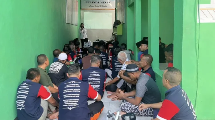 Lapas Wahai Hadirkan Jalur Pijat Refleksi, Wujudkan Pelayanan Kesehatan Humanis