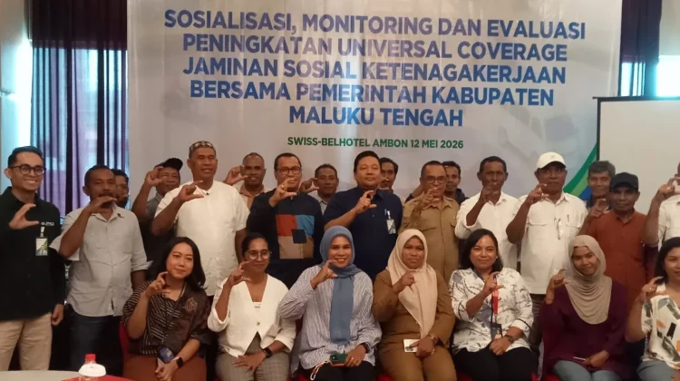 BPJS Ketenagakerjaan Perkuat Perlindungan Pekerja di Maluku Tengah