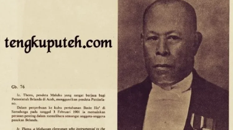 Foto Lawas Izaak Thenu Kembali Viral, Kisah Pendeta Ambon di Perang Aceh