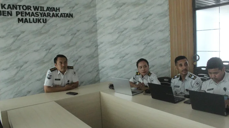Tertib Administrasi, Kanwil Ditjenpas Maluku Perkuat Pengelolaan SDM