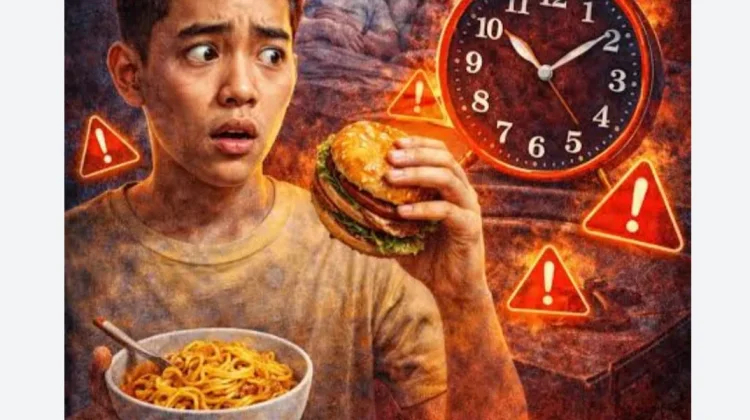 Makan Diatas Jam 10 Malam Ganggu Metabolisme Tubuh