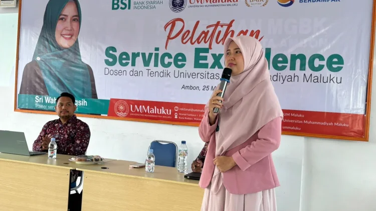 UM Maluku Gelar Pelatihan Service Excellence untuk Dosen