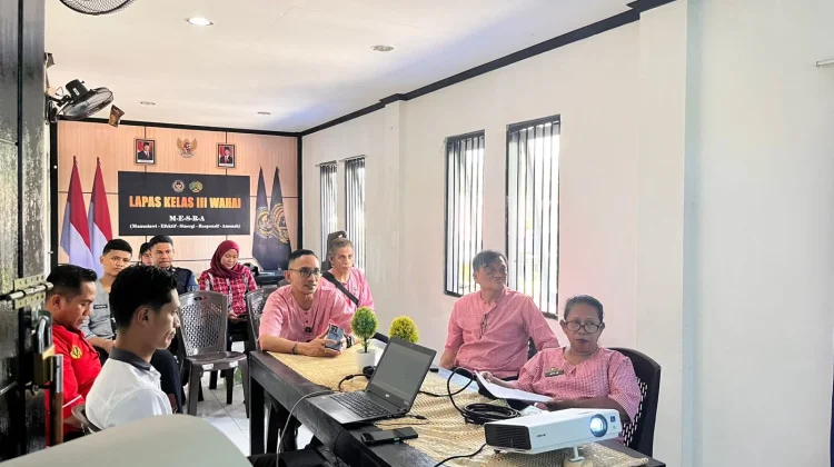 Inovasi PINTER dan Kader Duta Sehat Peserta Magang Diapresiasi Lapas Wahai