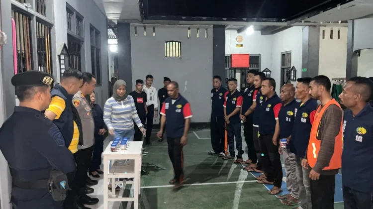 Sambut Iduladha,TNI-Polri & Lapas Wahai Gelar Razia Sampai Tes Urine