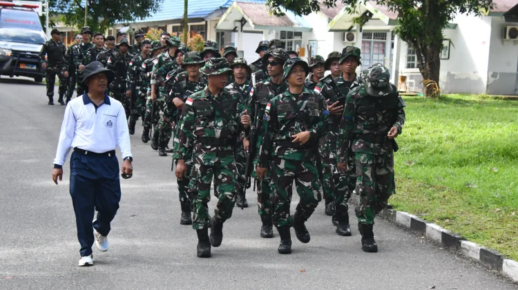 Fisik & Mental Prajurit TNI AL Diasah Melalui Latihan Hanmars