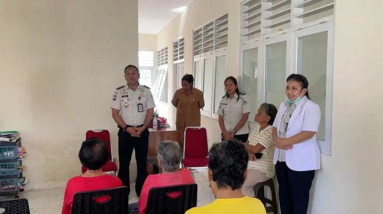 Peduli Sesama, Rutan Ambon Gelar Pelayanan Gratis di Panti Sosial INAKAKA