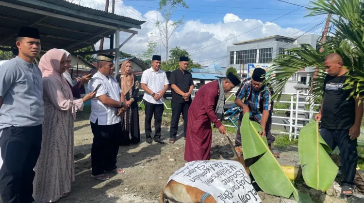 Pelaksanaan Iduladha di UPT Pemasyarakatan Ambon Berjalan Tertib