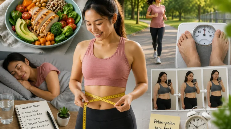 Cara Turun Berat Badan tanpa Nyiksa Diri, Pelan-pelan tapi Pasti