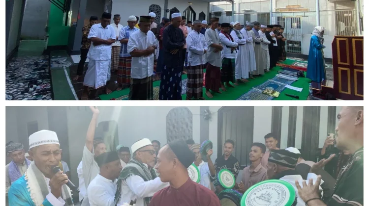 Pembinaan Spritual, Petugas dan Warga Binaan Lapas Wahai  Salat Iduladha