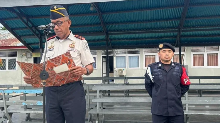 Peringati Hari lahir Pancasila, Lapas Dobo  Upacara Bendera