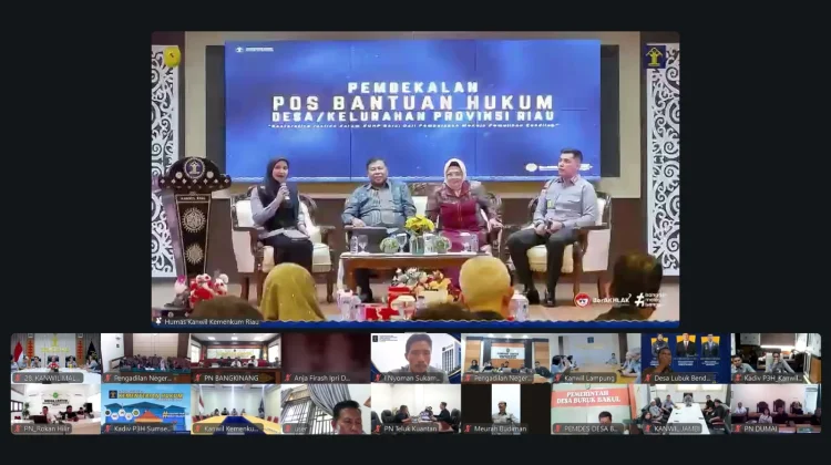 Perkuat Keadilan Restoratif, Kemenkum Maluku Ikut Pembekalan Posbankum