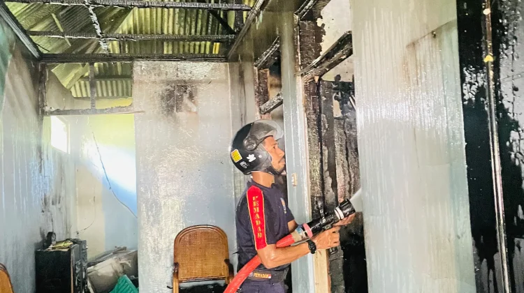 Kebakaran Rumah di Suli, Petugas Padamkan Api dalam Waktu Singkat