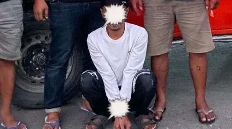 Buron Curas Halteng Berhasil Ditangkap di Desa Luhu Seram Bagian Barat