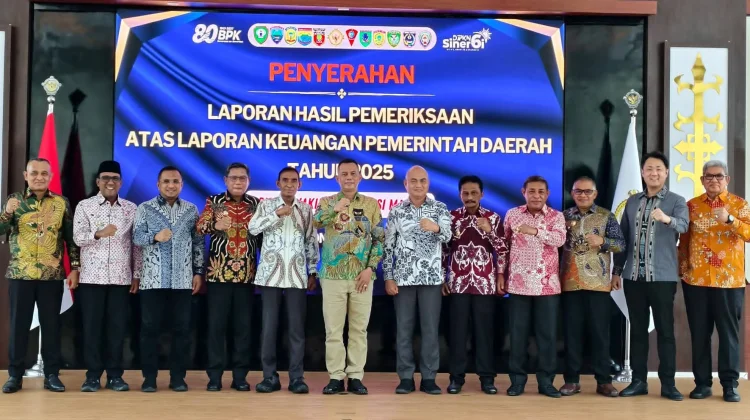 Terima LHP LKPD 2025, Kabupaten Maluku Tengah Kembali Sabet Predikat WTP