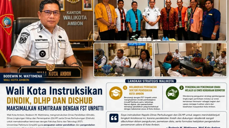 Walikota Instruksikan Tiga OPD Eksekusi Kemitraan Strategis dengan FST Unpatti