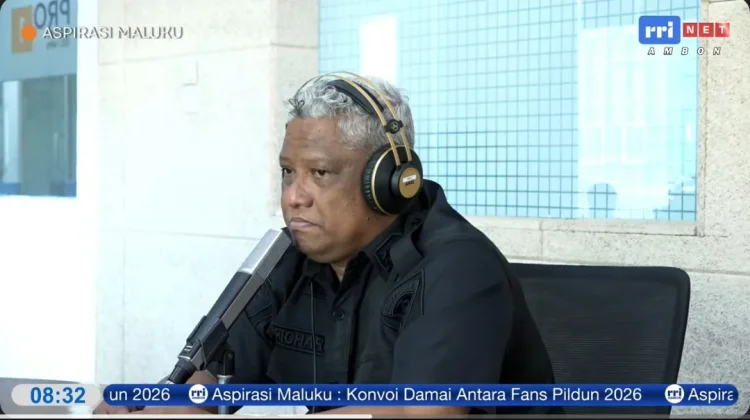 Euforia Piala Dunia 2026, Pemkot Ambon Edukasi Persaudaraan lewat Konvoi Damai