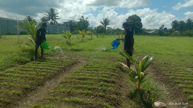 Rutan Masohi Dukung Ketahanan Pangan dan Pembinaan Ketrampilan Pertanian