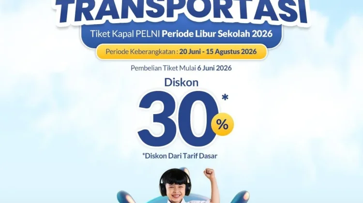 PELNI Ajak Masyarakat Maluku Manfaatkan Diskon Tarif Tiket Periode Libur Sekolah