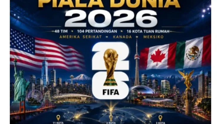 FIFA Resmi Terapkan Format Baru 48 Negara dan 104 Pertandingan di Piala Dunia 2026