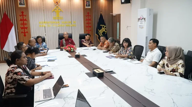 Kemenkum Maluku Kawal Reformasi Regulasi Pangan Lokal, Perda Siap Disempurnakan