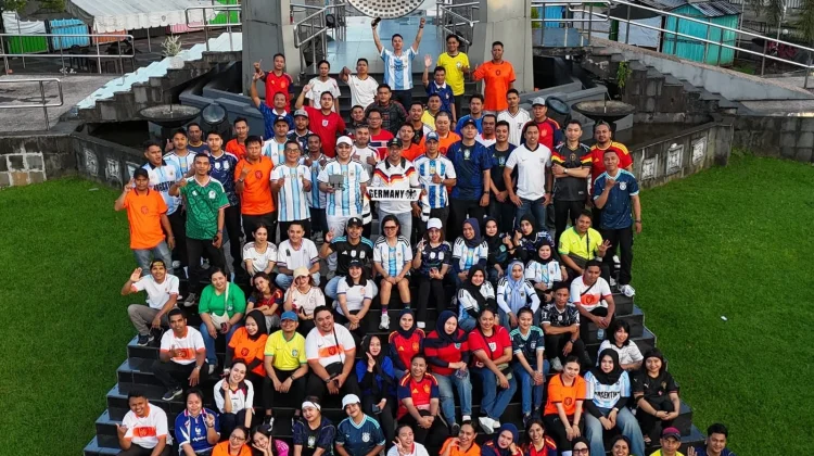 Fun Walk BRI Cabang Ambon Semarakkan Piala Dunia 2026
