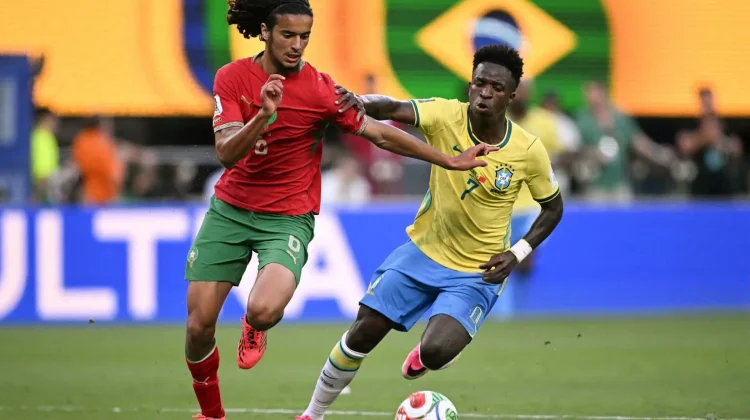 Debut Gemilang Daun Muda Ayyoub Bouaddi, Maroko Tahan Imbang Brasil